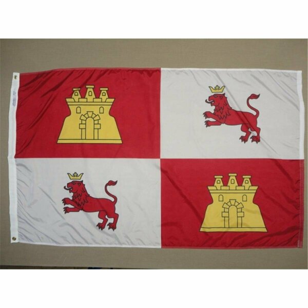 Ss Collectibles Lions & Castles Flag Nyl-Glo-3 ft. X 5 ft. SS2521564